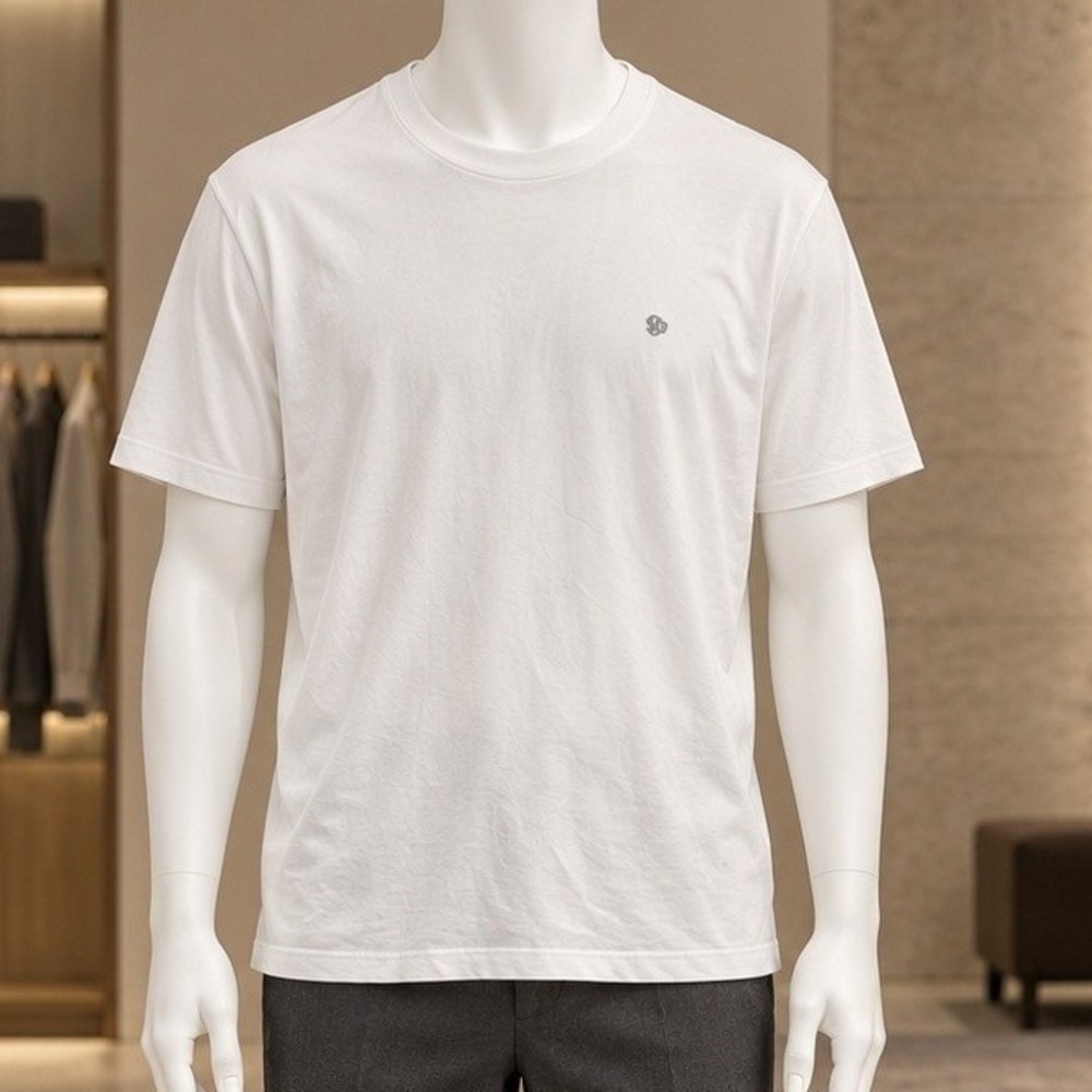 Superdry Mens T-Shirt White Embroidered Logo Premium Outfitters 2XL
